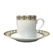 Jardin Français - Tasse et soucoupe café 0.10 litre