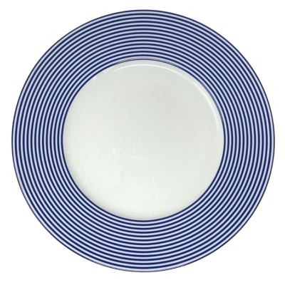 Latitudes bleues - Assiette présentation 32 cm