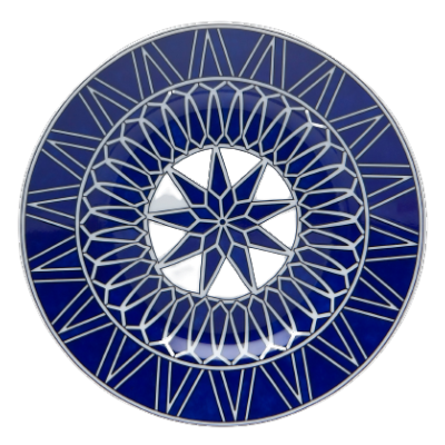 Blue Star - Assiette à pain 16 cm