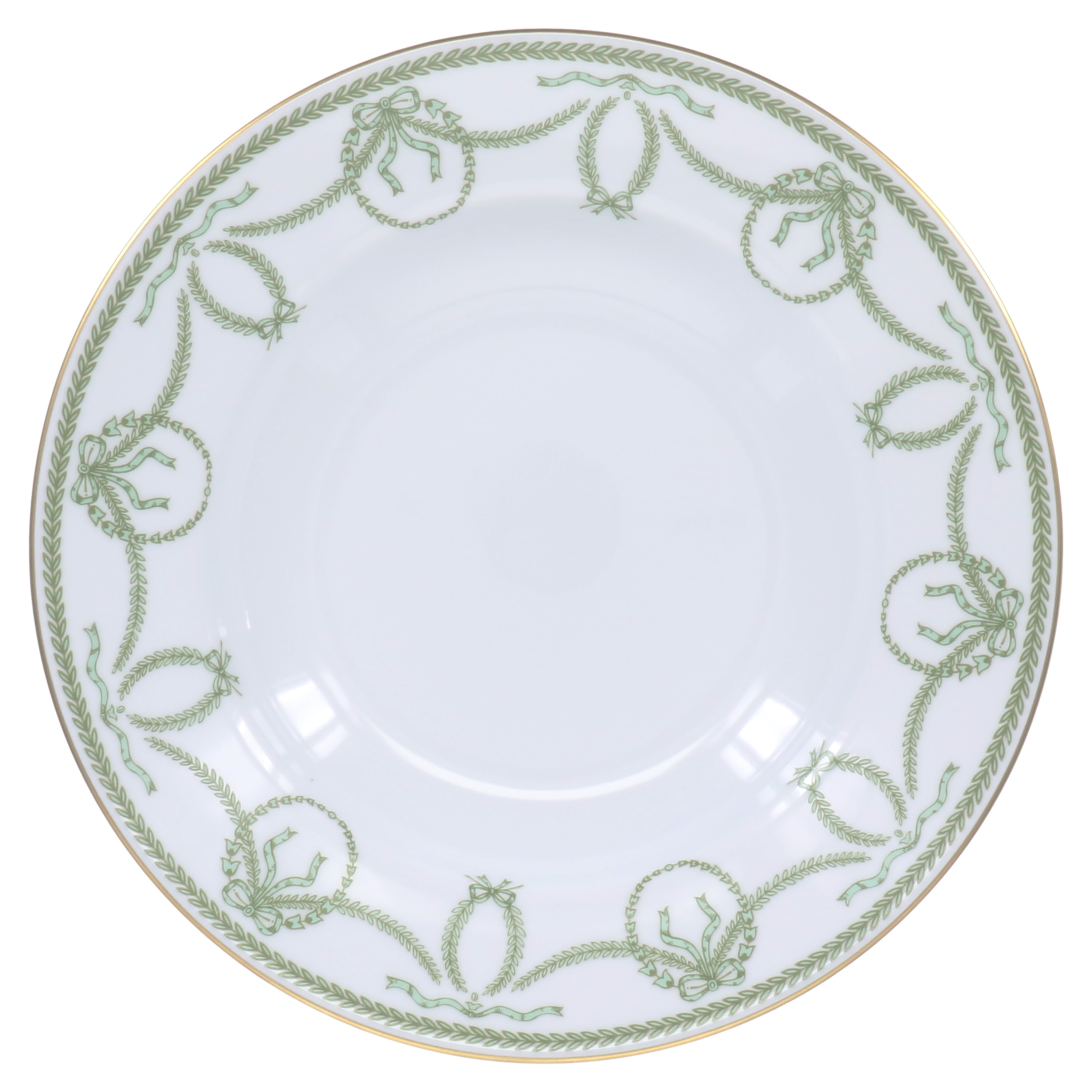 Cheverny vert - Assiette creuse 22 cm