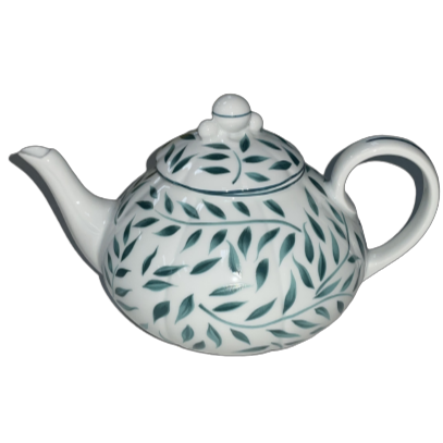 Olivier vert filet vert - Théière 0.90 litre