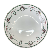 Cheverny Christmas - Plat rond creux 28 cm