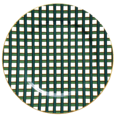 Jardin Français - Assiette présentation 32 cm