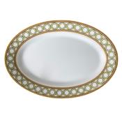 Jardin Franais - Plat ovale 41 cm