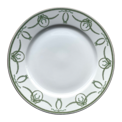 Cheverny vert - Assiette plate 26.5 cm