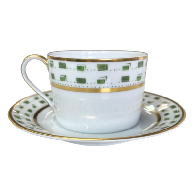 La Bocca vert - Tasse et soucoupe thé 0.20 litre