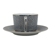 Makassar platine - Tasse et soucoupe thé 0.20 litre