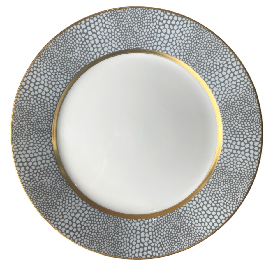 Makassar or - Assiette pr&#233;sentation 30 cm