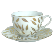 Olivier or - Tasse et soucoupe thé 0.20 litre