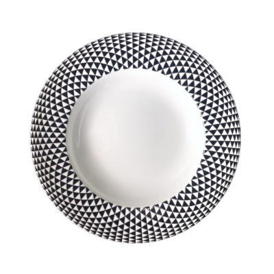 Black Diamonds - Assiette creuse 22 cm