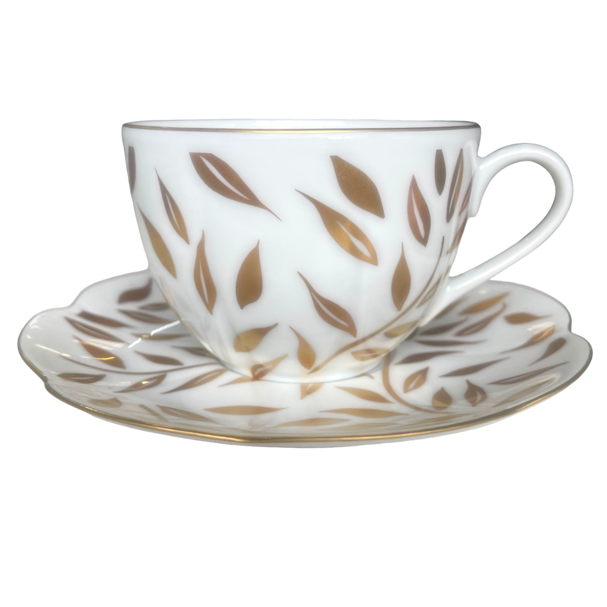 Olivier or - Tasse et soucoupe thé 0.20 litre