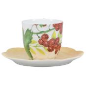 Fruits d'été - Tasse et soucoupe café 0.10 litre