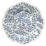 Olivier bleu - Assiette plate 27.5 cm