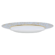 Tweed Grey & Gold - Assiette plate 27.5 cm