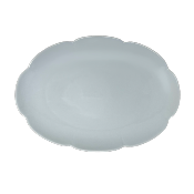 Nympha - Plat ovale 30 cm