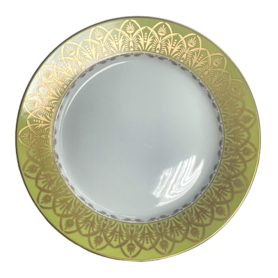 Oasis vert - Assiette plate 27.5 cm