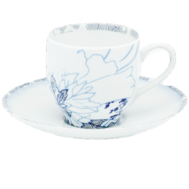 Rêve Bleu - Tasse et soucoupe café 0.10 litre