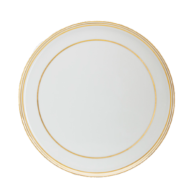 Latitudes or - Plat rond plat 30 cm