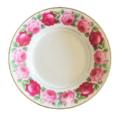 Rose de Paris - Assiette  pain 16 cm