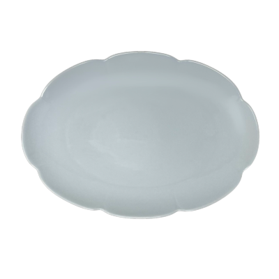 Nymphéa - Plat ovale 30 cm