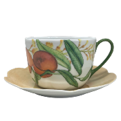 Fruits d'été - Tasse et soucoupe déjeuner 0.40 litre