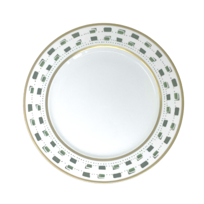 La Bocca vert - Assiette plate 27.5 cm
