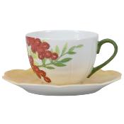 Fruits d't - Tasse et soucoupe th 0.20 litre