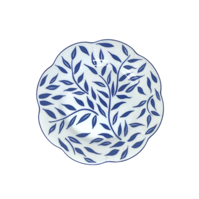 Olivier bleu - Assiette &#224; pain 16 cm