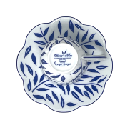 Olivier bleu - Tasse et soucoupe café 0.10 litre