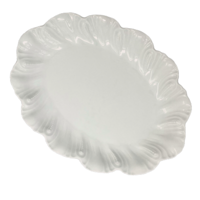 Océan - Plat ovale 33 cm