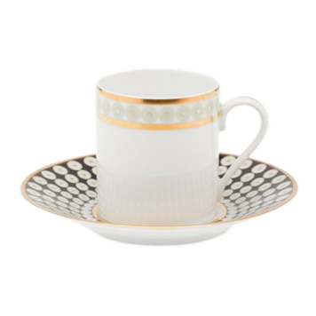 Galaxie - Tasse et soucoupe café 0.10 litre