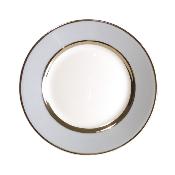 Mak grey platine - Assiette à pain 16 cm