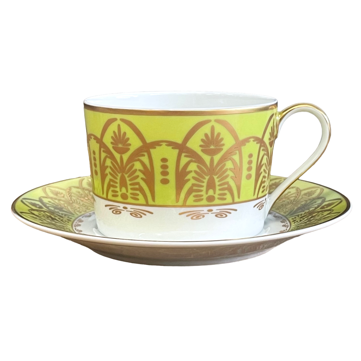 Oasis vert - Tasse et soucoupe thé 0.20 litre