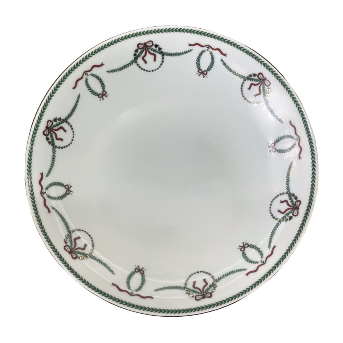 Cheverny Christmas - Plat rond creux 28 cm