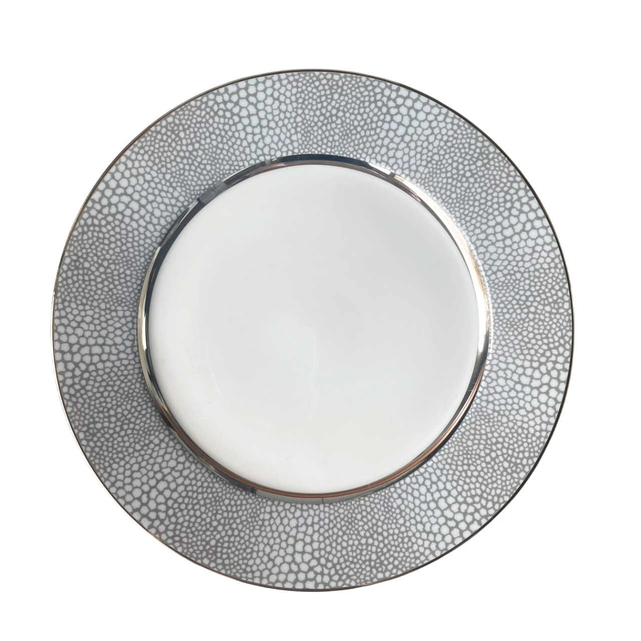 Makassar platine - Assiette dessert 22 cm