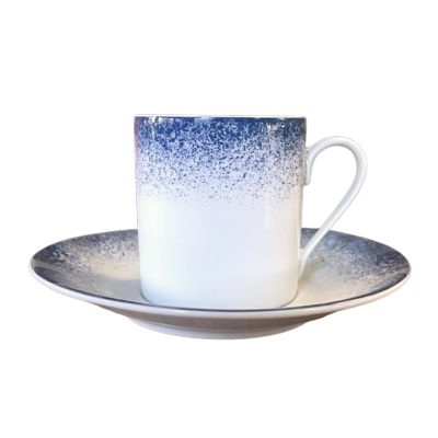 Feux bleu - Tasse et soucoupe café 0.10 litre