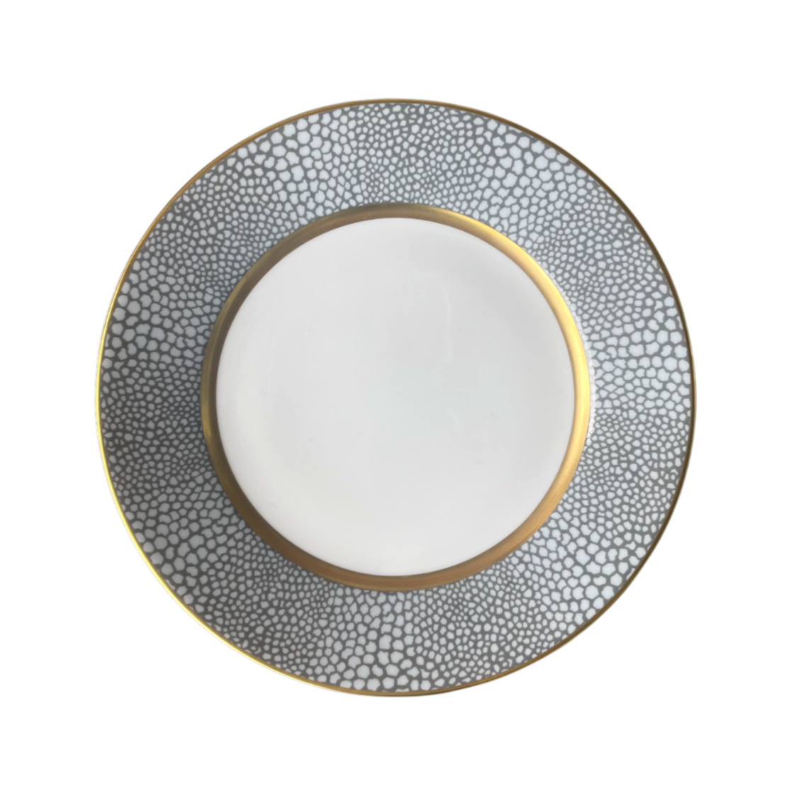 Makassar or - Assiette dessert 22 cm